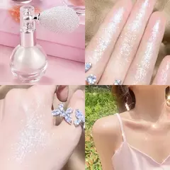 Resaltador de Diamante en Polvo, Spray Brillo Bronceado - tienda en línea