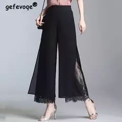 Pantalones Cortos de Pierna Ancha