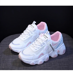 Tenis con plataforma casuales para mujer