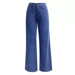 Pantalones vaqueros rectos para mujer de cintura alta - TOKO Directo a tu Puerta