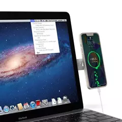 Imagen de Soporte Clip de teléfono para computadora portátil.