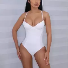 Imagen de Body Blanco Moldeadora Elástica