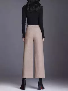 Pantalones Rectos Casusales - tienda en línea