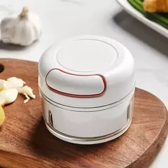 Mini picadora de ajo y cebolla, Manual multifuncional.