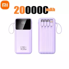 Xiaomi-batería portátil de 200000mAh y 120W en internet