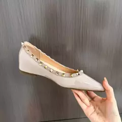 Zapatos Planos de Charol