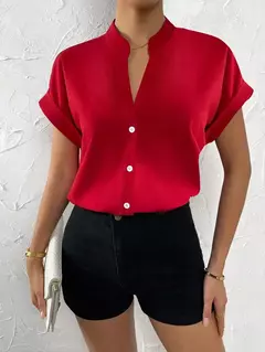 Blusa blanca de Chifón. - comprar en línea