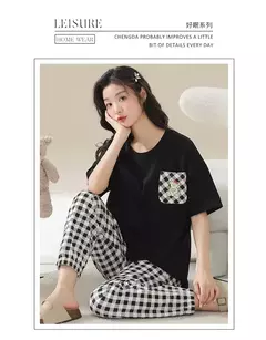 Conjunto de Pijama de Manga Corta en internet