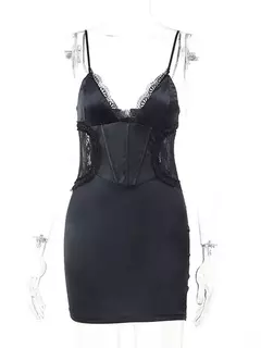 Vestido Corto Transparente - comprar en línea