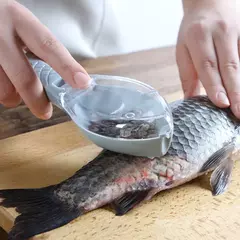 Cepillo Raspador de Piel de Pescado