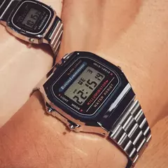 Reloj de pulsera de acero inoxidable digital. - TOKO Directo a tu Puerta