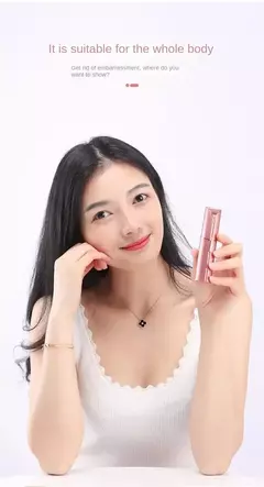 Depiladora Eléctrica Portátil con Forma de Lápiz Labial. - TOKO Directo a tu Puerta