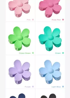 Imagen de Pinzas para el pelo de flores para mujer