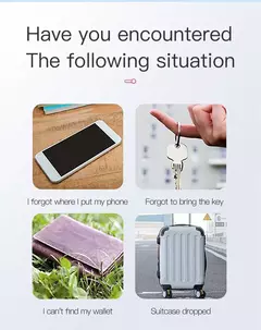 Xiaomi-Mini rastreador GPS con Bluetooth 5,0, dispositivo antipérdida - comprar en línea