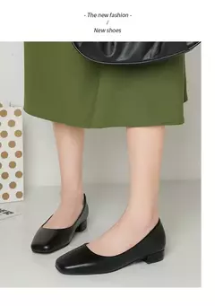 Zapatos Planos Punta Cuadrada - comprar en línea