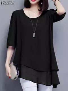 Blusa Informal de Gasa - TOKO Directo a tu Puerta