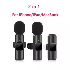 Micrófono Lavalier inalámbrico portátil para iPhone, Android. - TOKO Directo a tu Puerta