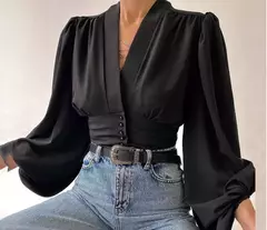 Camisa de Manga Larga Elegante - TOKO Directo a tu Puerta