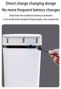 Cubo de Basura con Sensor de Movimiento - tienda en línea