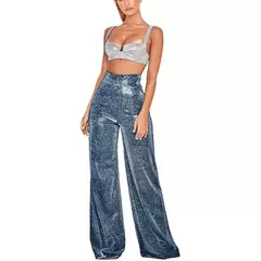 Imagen de Pantalones Plateado Prillante