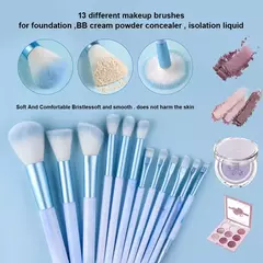 Juego de brochas de Maquillaje Set de 12 Brochas - TOKO Directo a tu Puerta
