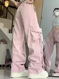 Pantalones Rectos con Cordones - TOKO Directo a tu Puerta