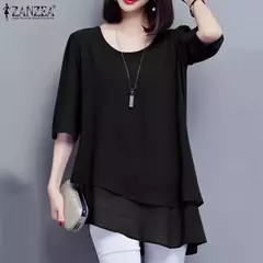 Blusa Informal de Gasa