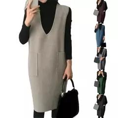 Vestido de Base Recto