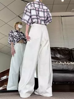 Jeans de Cintura Alta - Estilo Casual - TOKO Directo a tu Puerta