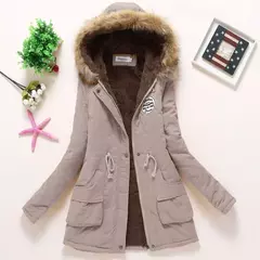 Abrigo Acolchado Corte Largo - tienda en línea