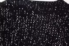 Blusa con lazo Recortado y Lentejuelas en internet