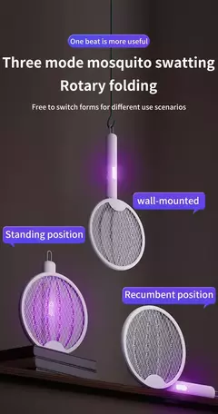 Matamoscas eléctricas plegables