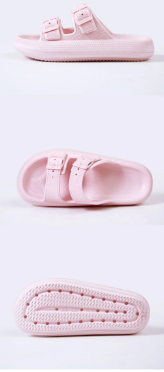 Zapatillas de nube con plataforma gruesa y hebilla para mujer, sandalias desliza - TOKO Directo a tu Puerta