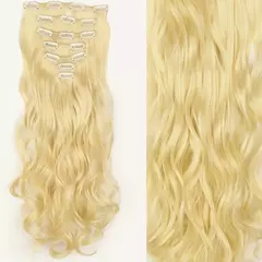 Extensión de Pelo Largo y Liso Natural 16 Clips en internet