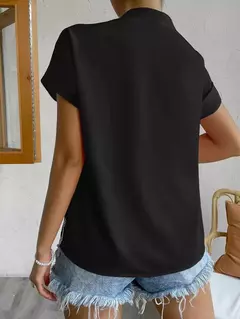 Blusa blanca de Chifón. - comprar en línea