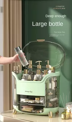 Imagen de Caja Organizadora de Maquillaje de Gran Capacidad