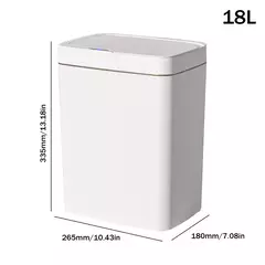 Cubo de basura con Sensor inteligente para cocina y baño, papelera impermeable en internet