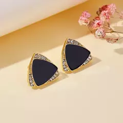 Imagen de Pendientes Flores Negras