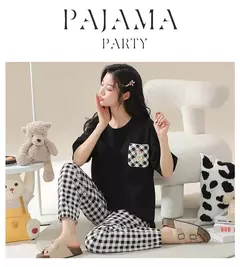 Conjunto de Pijama de Manga Corta - TOKO Directo a tu Puerta