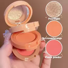 Imagen de Sombra de ojos 3 en 1 Paleta Natural