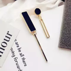 Pendientes Flores Negras - tienda en línea