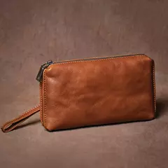 Bolso de Mano de Cuero - tienda en línea