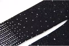 Imagen de Vestido Ajustado Manga Larga (Diamantes)