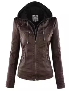 Imagen de Chaqueta Gótica de Piel Sintética