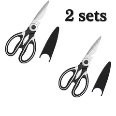 Tijeras de cocina para cortar verduras, carne, pescado y comida. - tienda en línea