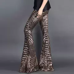 Pantalones Acampanados Lentejuela en internet
