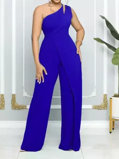 Mono elegante de un hombro para mujer, sin mangas. - TOKO Directo a tu Puerta