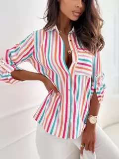 Camisas Informal a Rayas