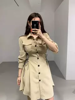 Elegancia Negra y Caqui Sensual - tienda en línea