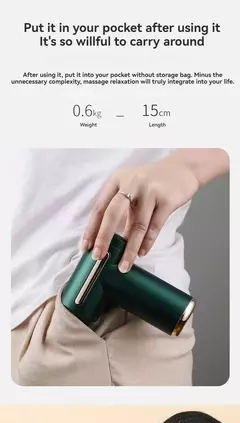 Mini pistola de masaje de relajación muscular